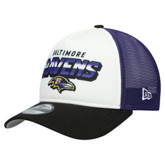 Baltimore Ravens New Era Youth Streak 9FORTY A-Frame Adjustable Hat