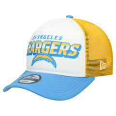 Los Angeles Chargers New Era Youth Streak 9FORTY A-Frame Adjustable Hat
