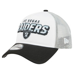 Las Vegas Raiders New Era Youth Streak 9FORTY A-Frame Adjustable Hat