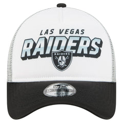 Las Vegas Raiders New Era Youth Streak 9FORTY A-Frame Adjustable Hat