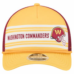 Washington Commanders New Era Linear A-Frame 9FORTY Adjustable Hat