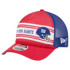 New York Giants New Era Linear A-Frame 9FORTY Adjustable Hat