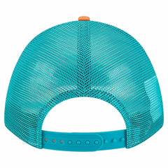Miami Dolphins New Era Linear A-Frame 9FORTY Adjustable Hat