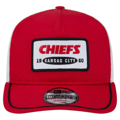 Kansas City Chiefs New Era Patch 19TWENTY Adjustable Hat