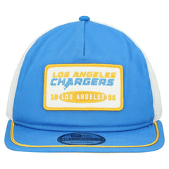 Los Angeles Chargers New Era Patch 19TWENTY Adjustable Hat