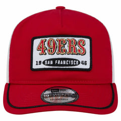 San Francisco 49ers New Era Patch 19TWENTY Adjustable Hat