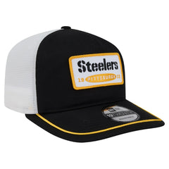 Pittsburgh Steelers New Era Patch 19TWENTY Adjustable Hat