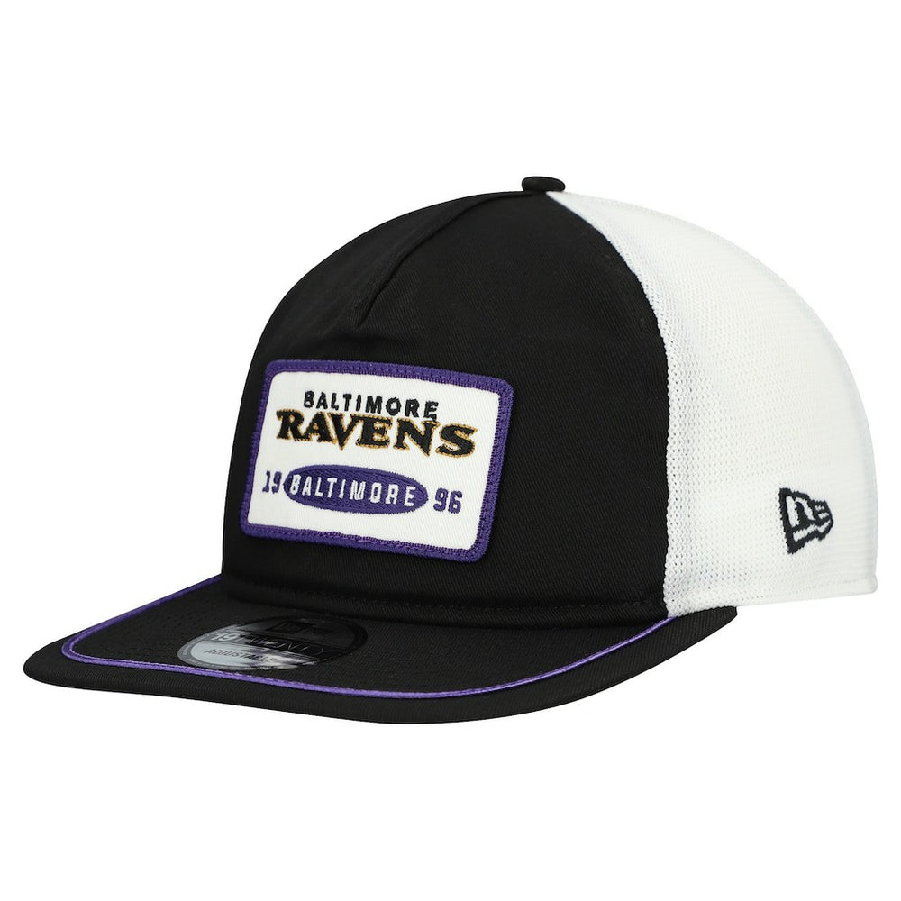 Baltimore Ravens New Era Patch 19TWENTY Adjustable Hat