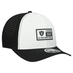 Las Vegas Raiders New Era Established Patch 9SEVENTY Adjustable Hat