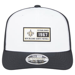 New Orleans Saints New Era Established Patch 9SEVENTY Adjustable Hat