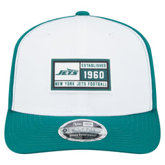 New York Jets New Era Established Patch 9SEVENTY Adjustable Hat
