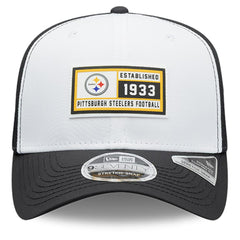 Pittsburgh Steelers New Era Established Patch 9SEVENTY Adjustable Hat