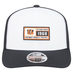 Cincinnati Bengals New Era Established Patch 9SEVENTY Adjustable Hat