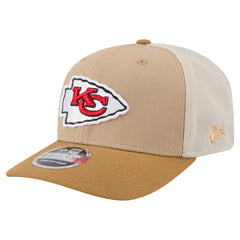 Kansas City Chiefs New Era Two-Tone Trucker 9SEVENTY Adjustable Hat