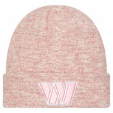 Washington Commanders New Era Women's Metallic Cuffed Knit Hat