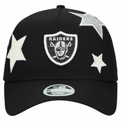 Las Vegas Raiders New Era Women's Stardom A-Frame 9FORTY Adjustable Hat