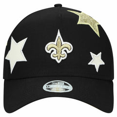New Orleans Saints New Era Women's Stardom A-Frame 9FORTY Adjustable Hat