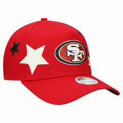 San Francisco 49ers New Era Women's Stardom A-Frame 9FORTY Adjustable Hat