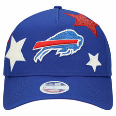 Buffalo Bills New Era Women's Stardom A-Frame 9FORTY Adjustable Hat