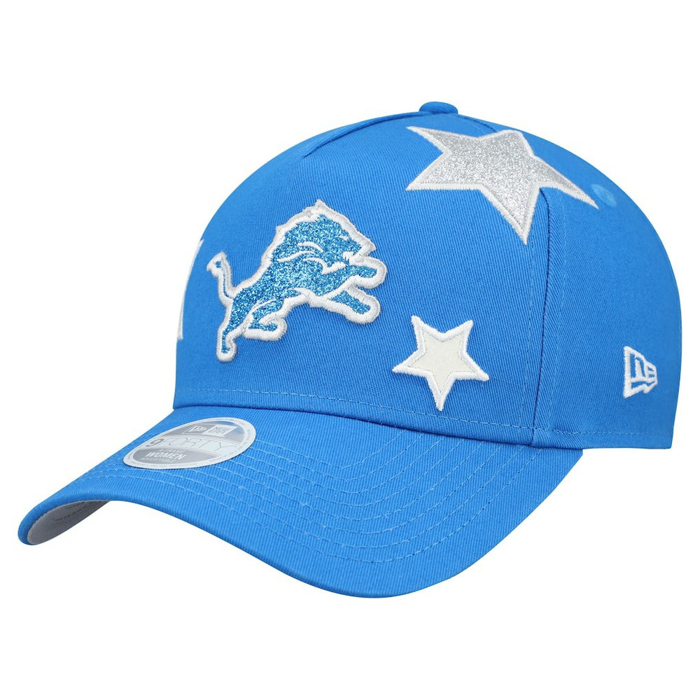 Detroit Lions New Era Women's Stardom A-Frame 9FORTY Adjustable Hat