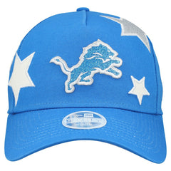 Detroit Lions New Era Women's Stardom A-Frame 9FORTY Adjustable Hat