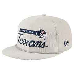Houston Texans New Era Cord Rope Corduroy 9FIFTY Snapback Hat