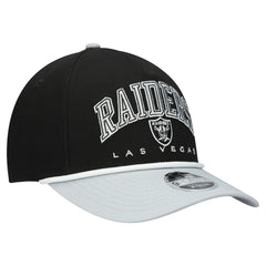 Las Vegas Raiders New Era Youth Arch COOLERA 9FORTY A-Frame Adjustable Hat