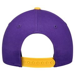 Minnesota Vikings New Era Youth Arch COOLERA 9FORTY A-Frame Adjustable Hat