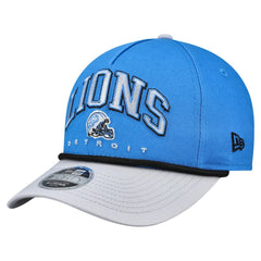 Detroit Lions New Era Youth Arch COOLERA 9FORTY A-Frame Adjustable Hat