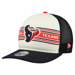 Houston Texans New Era Youth Banner 9FIFTY A-Frame Adjustable Trucker Hat