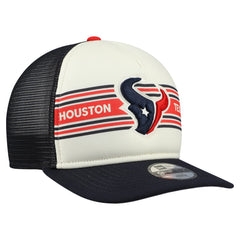 Houston Texans New Era Youth Banner 9FIFTY A-Frame Adjustable Trucker Hat