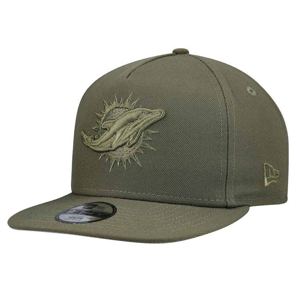 Miami Dolphins New Era Youth Color Pack A-Frame 9FIFTY Snapback Hat
