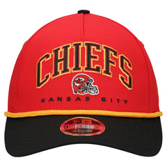 Kansas City Chiefs New Era Preschool Arch COOLERA 9FORTY A-Frame M-Crown Adjustable Hat