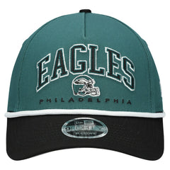 Philadelphia Eagles New Era Preschool Arch COOLERA 9FORTY A-Frame M-Crown Adjustable Hat