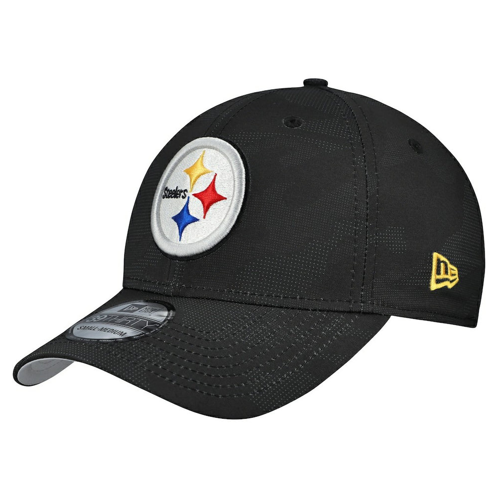 Pittsburgh Steelers New Era Tonal Camo 39THIRTY Stretch Fit Hat