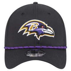 Baltimore Ravens New Era Perforated 39THIRTY Flex Hat