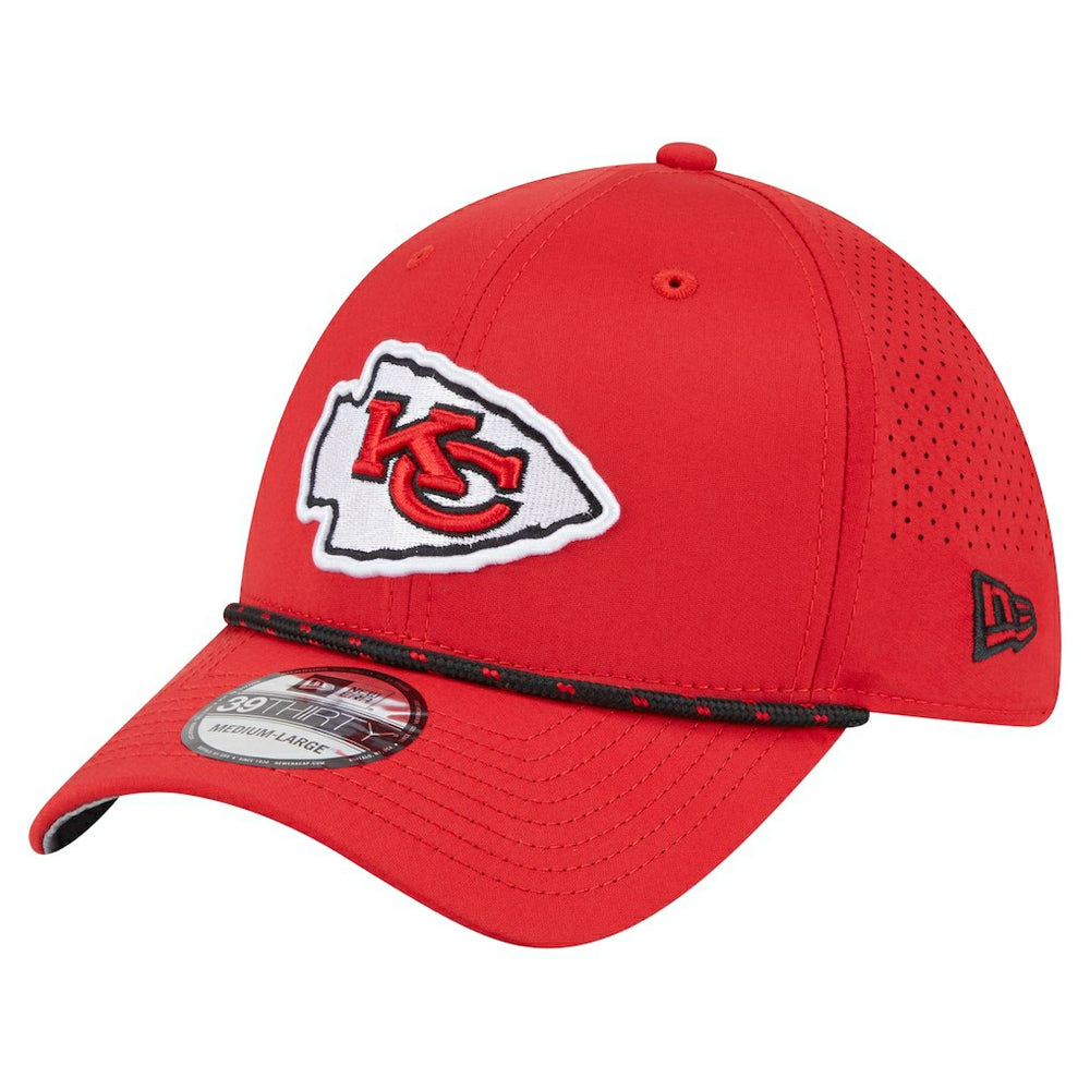 Kansas City Chiefs New Era Perforated 39THIRTY Flex Hat