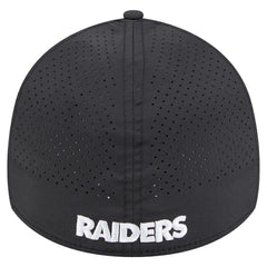Las Vegas Raiders New Era Perforated 39THIRTY Flex Hat