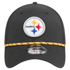 Pittsburgh Steelers New Era Perforated 39THIRTY Flex Hat