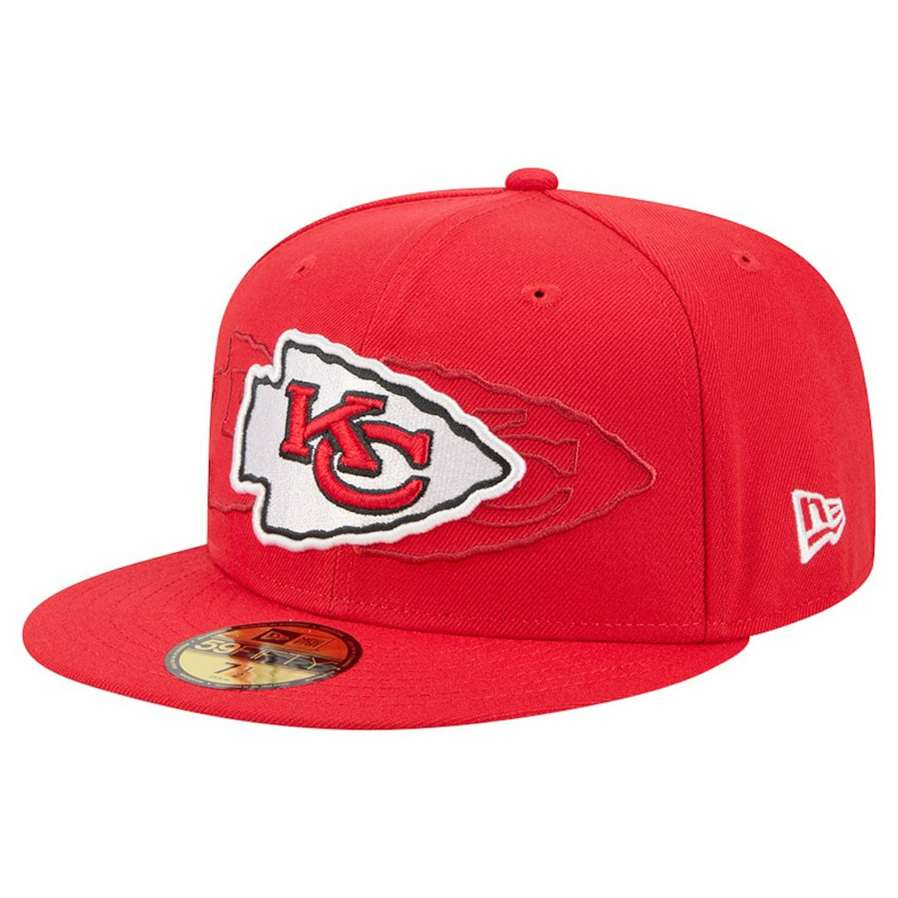 Kansas City Chiefs New Era Tri-Hit 59FIFTY Fitted Hat