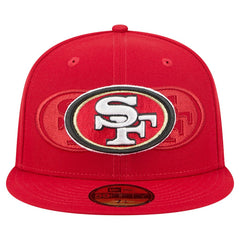 San Francisco 49ers New Era Tri-Hit 59FIFTY Fitted Hat