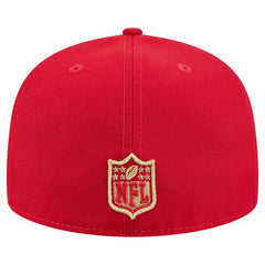 San Francisco 49ers New Era Tri-Hit 59FIFTY Fitted Hat