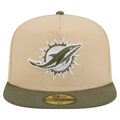Miami Dolphins New Era Color Pack A-Frame 59FIFTY Fitted Hat