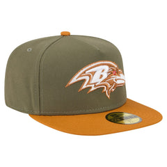 Baltimore Ravens New Era Color Pack A-Frame 59FIFTY Fitted Hat