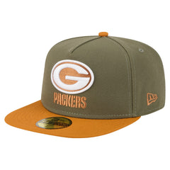 Green Bay Packers New Era Color Pack A-Frame 59FIFTY Fitted Hat