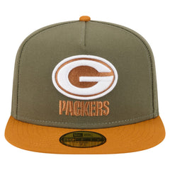 Green Bay Packers New Era Color Pack A-Frame 59FIFTY Fitted Hat