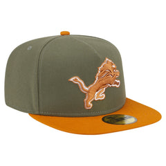 Detroit Lions New Era Color Pack A-Frame 59FIFTY Fitted Hat
