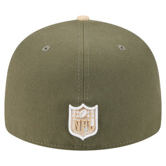 Washington Commanders New Era Two-Tone Color Pack Split Panel 59FIFTY Fitted Hat