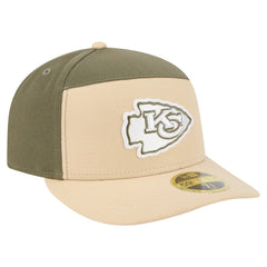 Kansas City Chiefs New Era Two-Tone Color Pack Split Panel 59FIFTY Fitted Hat