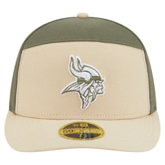Minnesota Vikings New Era Two-Tone Color Pack Split Panel 59FIFTY Fitted Hat